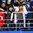 GANGNEUNG, SOUTH KOREA - FEBRUARY 20: Fans cheer on Team Korea during classification round action at the PyeongChang 2018 Olympic Winter Games. (Photo by Matt Zambonin/HHOF-IIHF Images)

